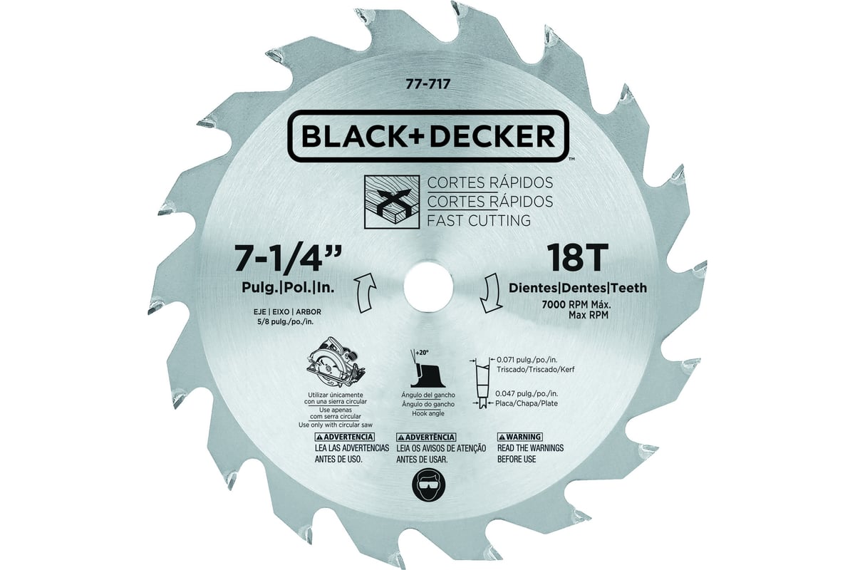 Дисковая пила Black&Decker CS1004