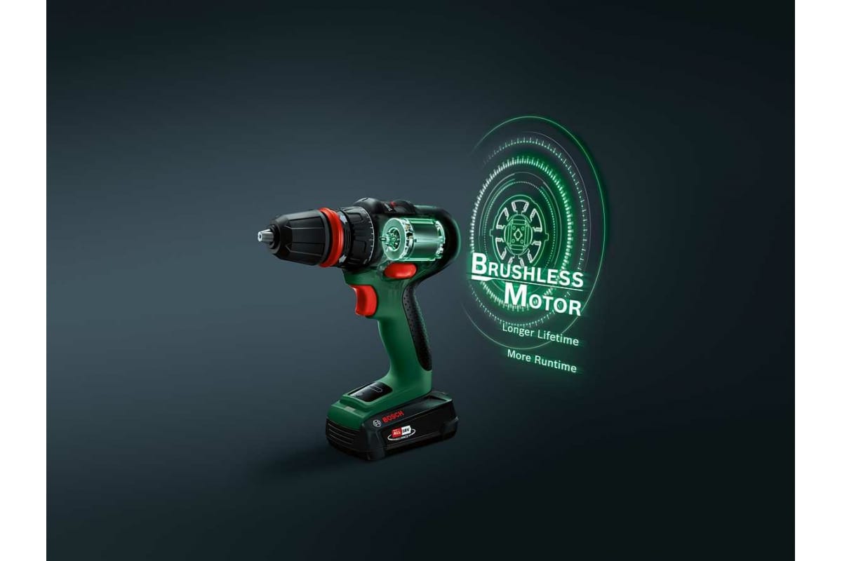 Аккумуляторная дрель-шуруповерт Bosch AdvancedDrill 18 06039B5009