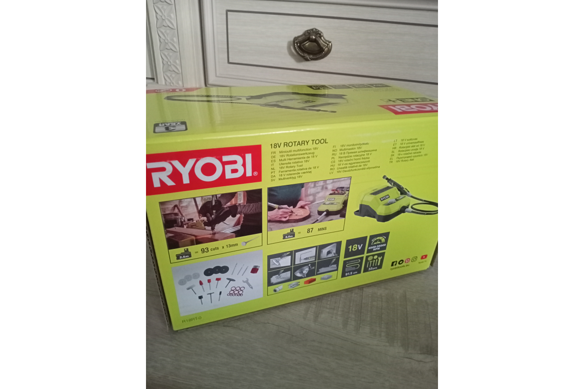 Гравер Ryobi ONE+ R18RT-0 5133004366