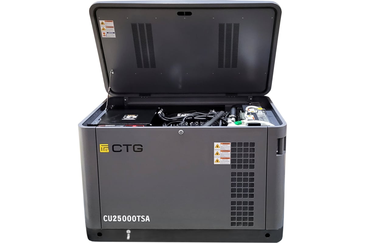 Электроагрегат газопоршневой CTG CU25000TSA в кожухе 4687204619090