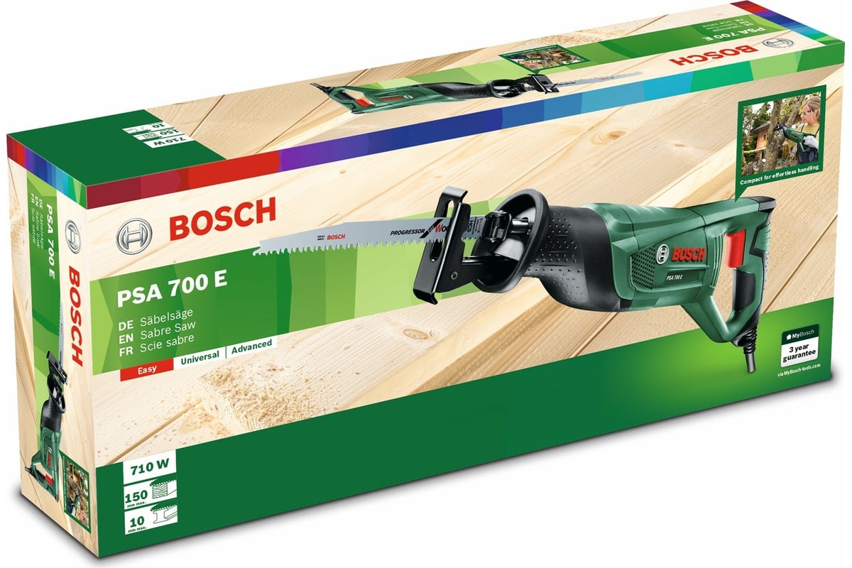 Сабельная пила Bosch PSA 700 E 06033A7000