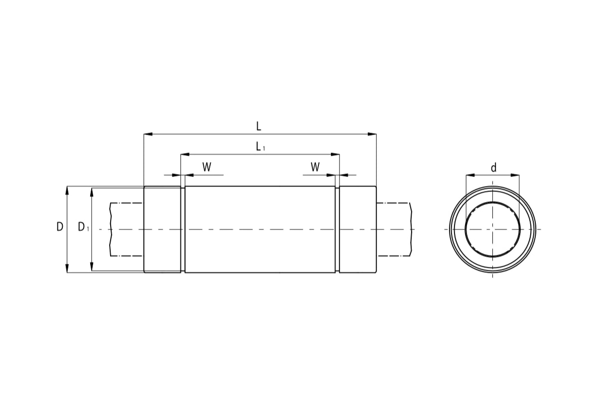 Линейный подшипник TECHNIX LME12UUTEСHNIX