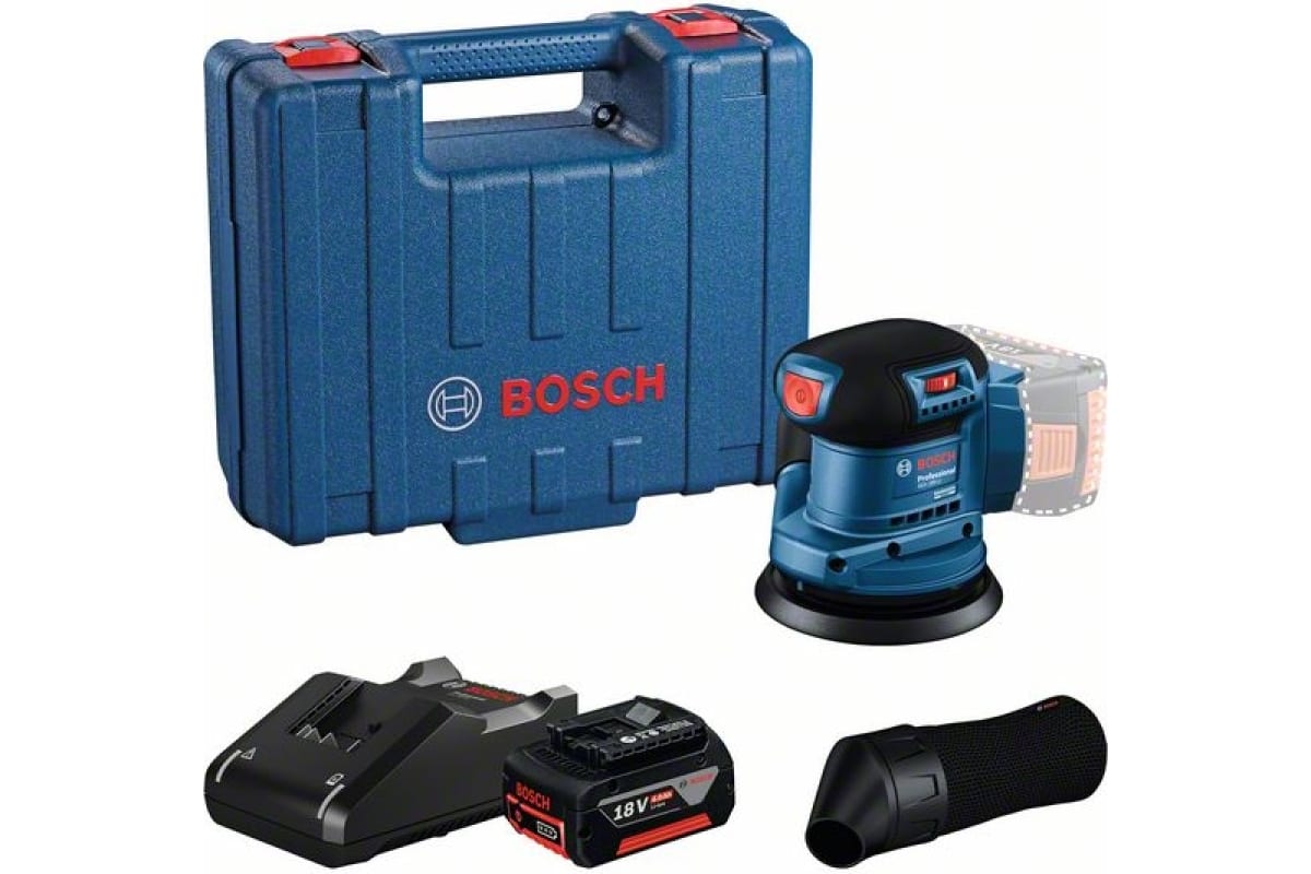 Эксцентриковая шлифмашина Bosch gex 185-li 06013A5021