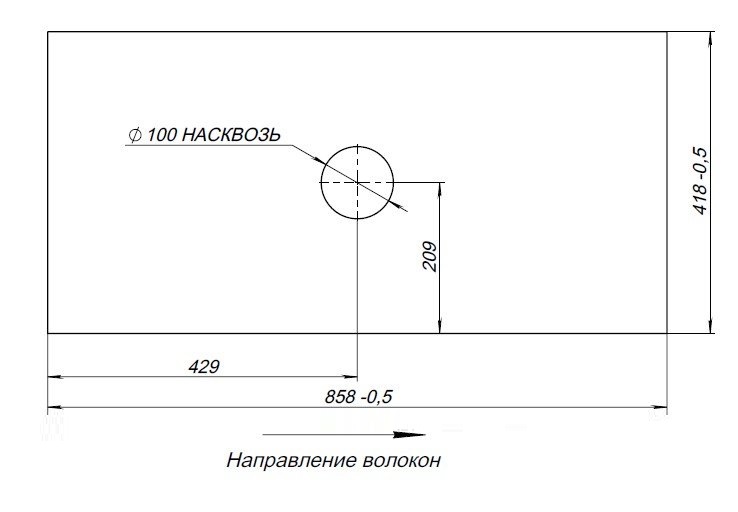 Столешница Allen Brau Liberty 90 см grey structure, 1.33008.G-S