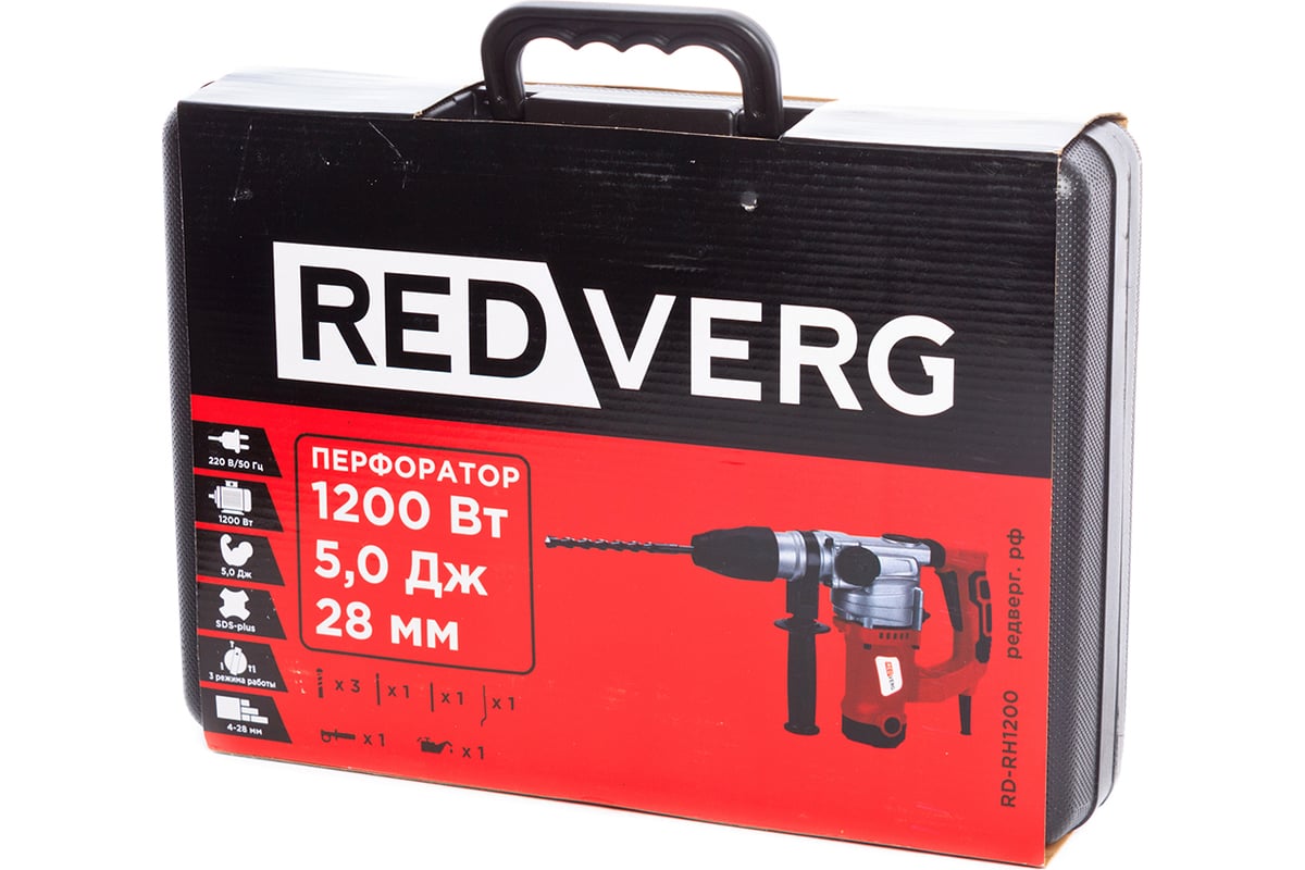 Перфоратор Redverg RD-RH1200 6629828