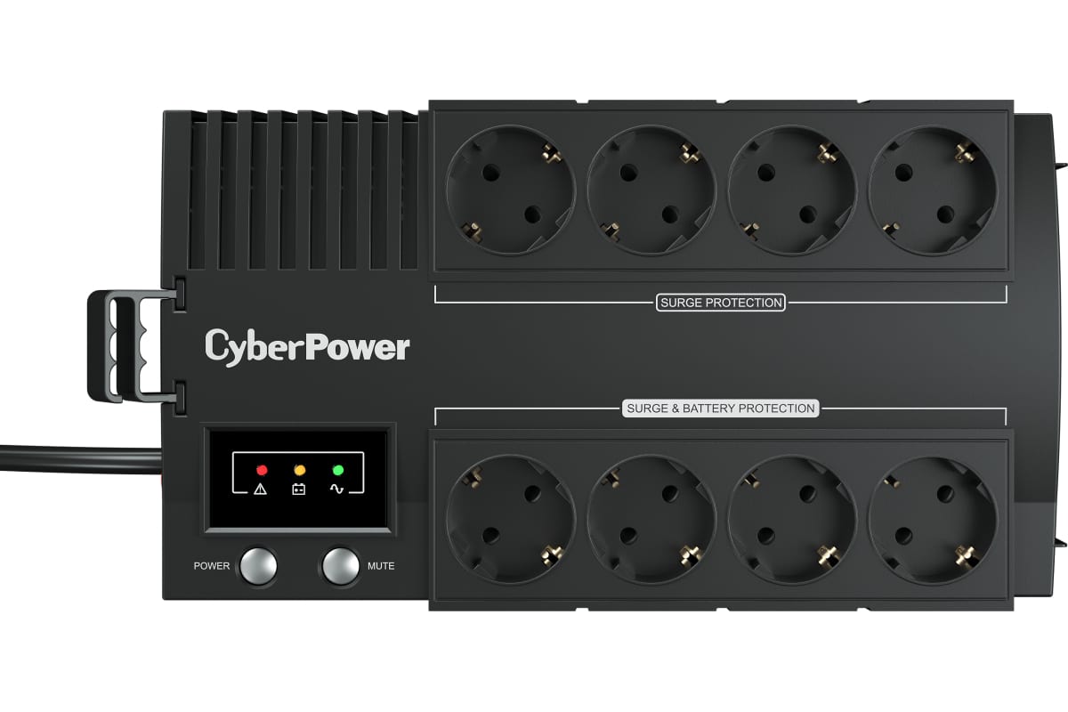 Источник бесперебойного питания Cyberpower Line-Interactive 850VA/480W USB 4+4 EURO BS850E