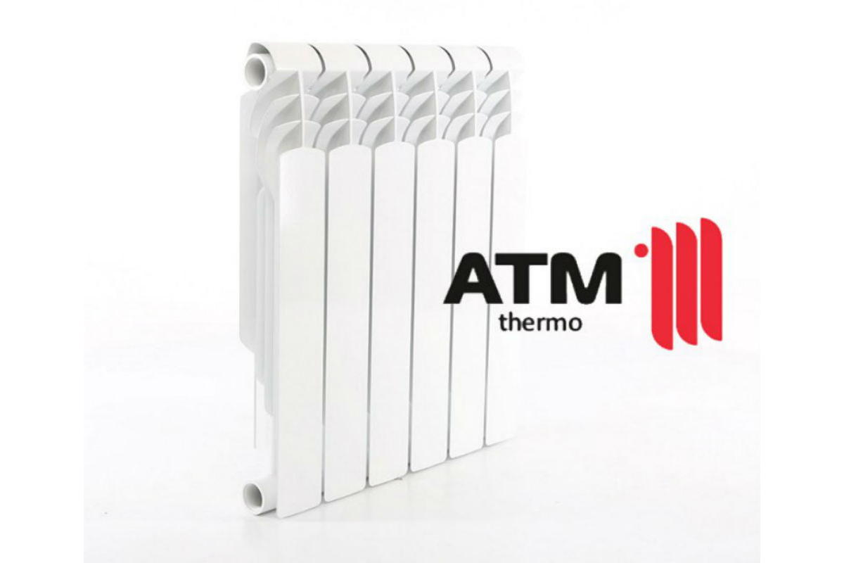 Биметаллический радиатор ATM Thermo 500 6 секций BiM50080-6