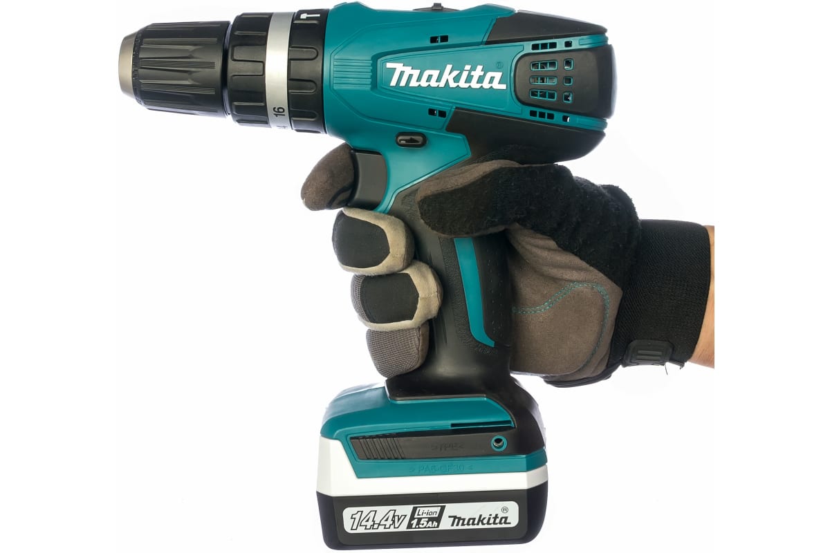 Аккумуляторная дрель-шуруповерт Makita HP347DWE