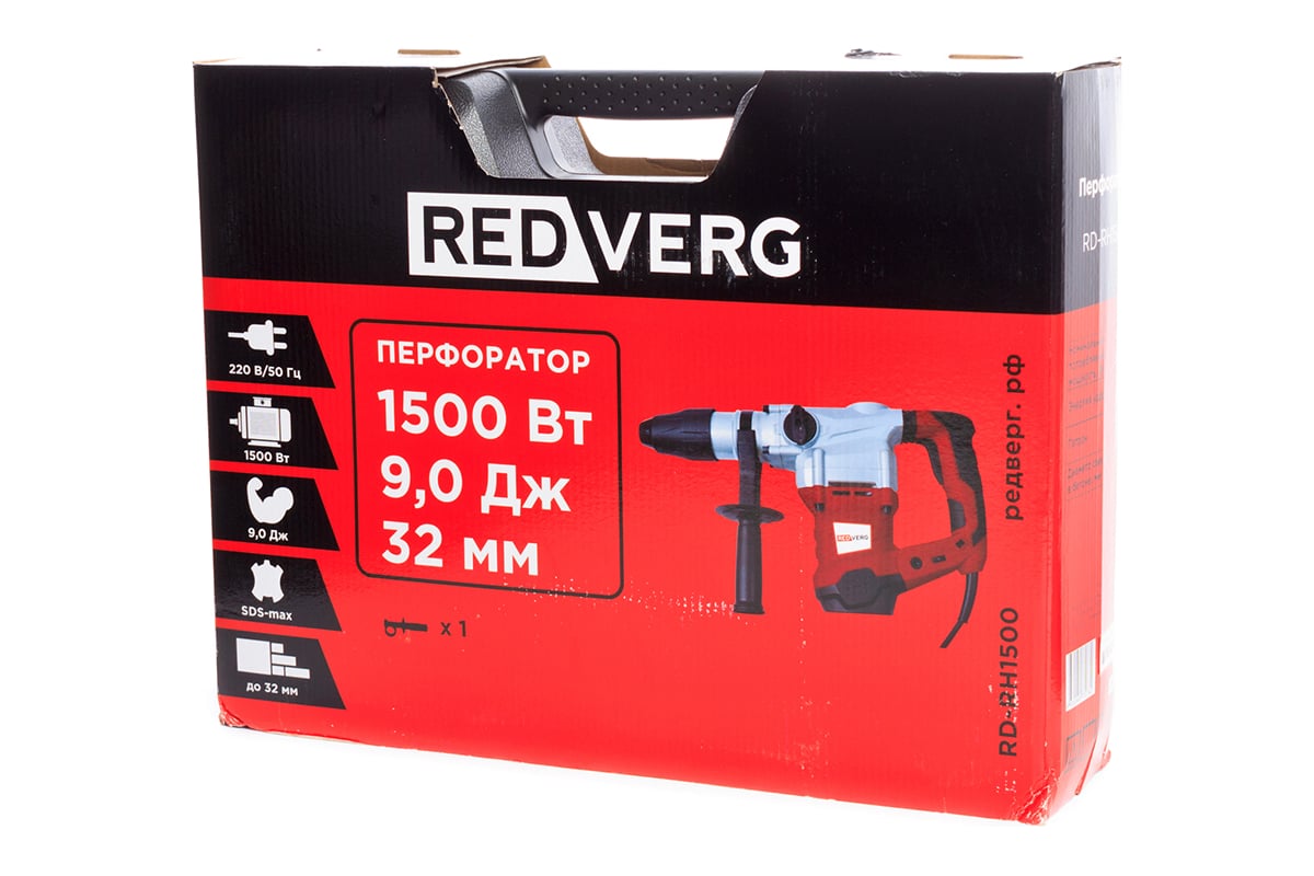 Перфоратор Redverg RD-RH1500 6627066