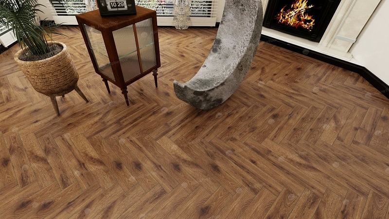 Ламинат Alpine Floor Herringbone 10 Дуб Умбрия 600x100x10 мм, LF107-11A