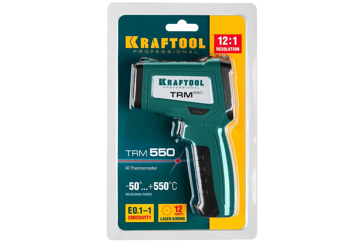 Инфракрасный пирометр Kraftool TRM-550 45705-550