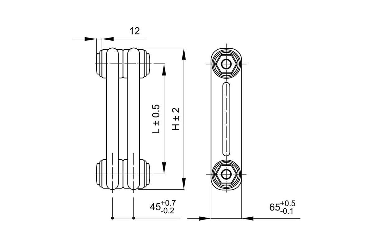 Радиатор Irsap TESI 21800/04 CL.01 белый T26 RR218000401A426N01