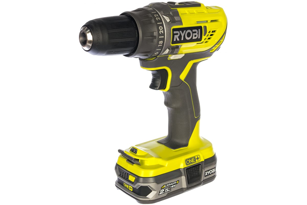 Компактная дрель-шуруповерт Ryobi ONE+ R18DD3-225S 5133003349