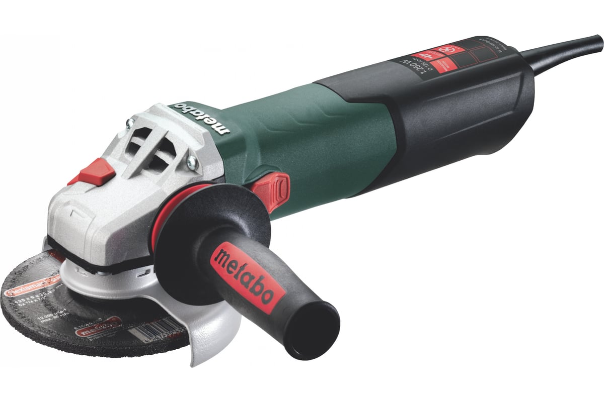 Угловая шлифмашина Metabo W 12-125 Quick 600398010