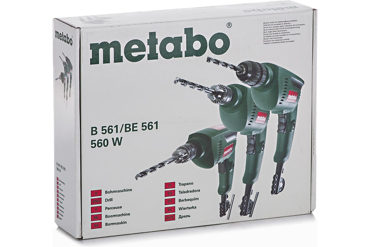 Дрель Metabo BE 561 601162000