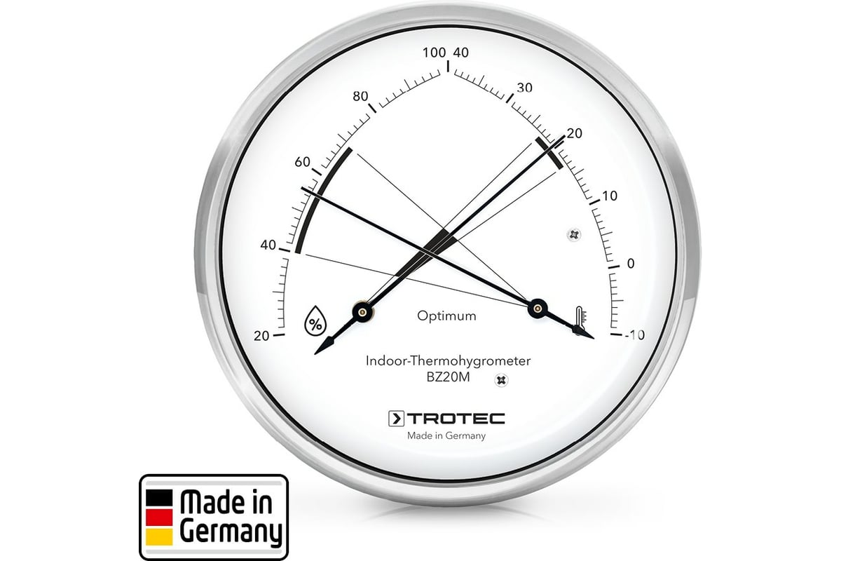 Механический термогигрометр Trotec BZ20M 3510205013