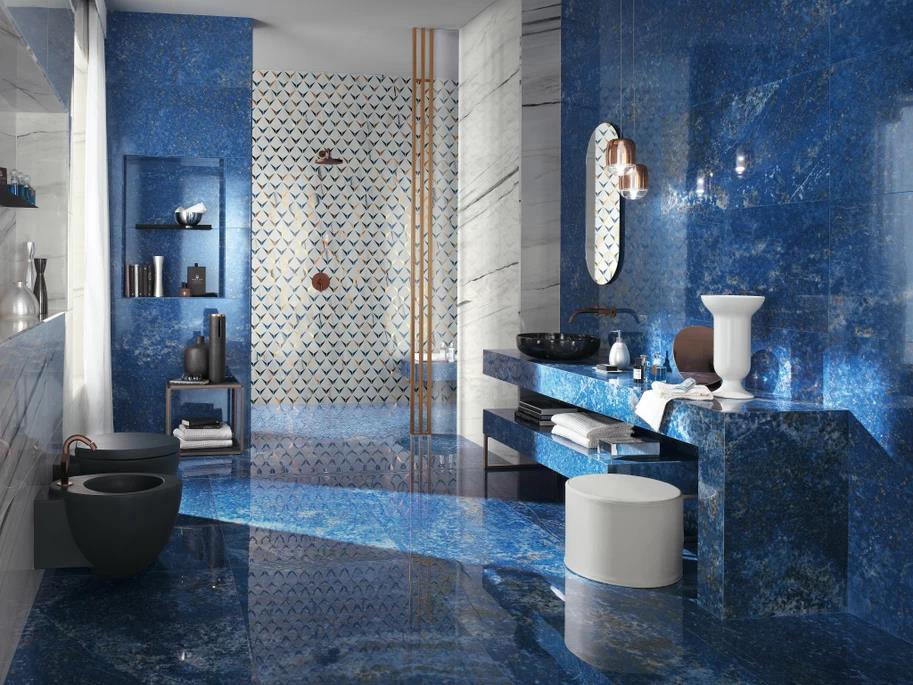 Керамогранит Atlas Concorde Marvel Dream Ultramarine 75x75 Lappato, AL2G