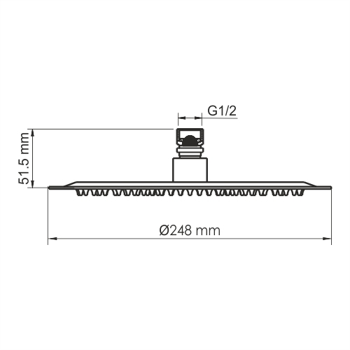 Душевой набор WasserKRAFT Fulda A5251.299.219.258.302.242.217 черный