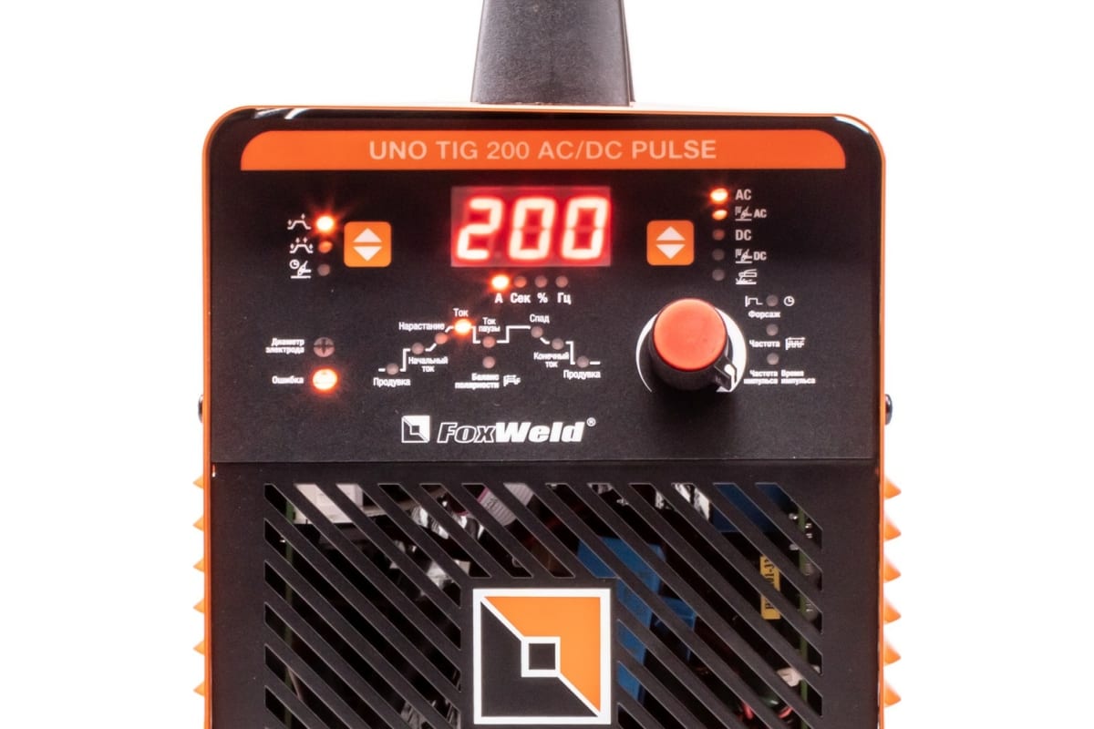 Аппарат аргонодуговой сварки Foxweld UNO TIG 200 AC/DC PULSE 7170