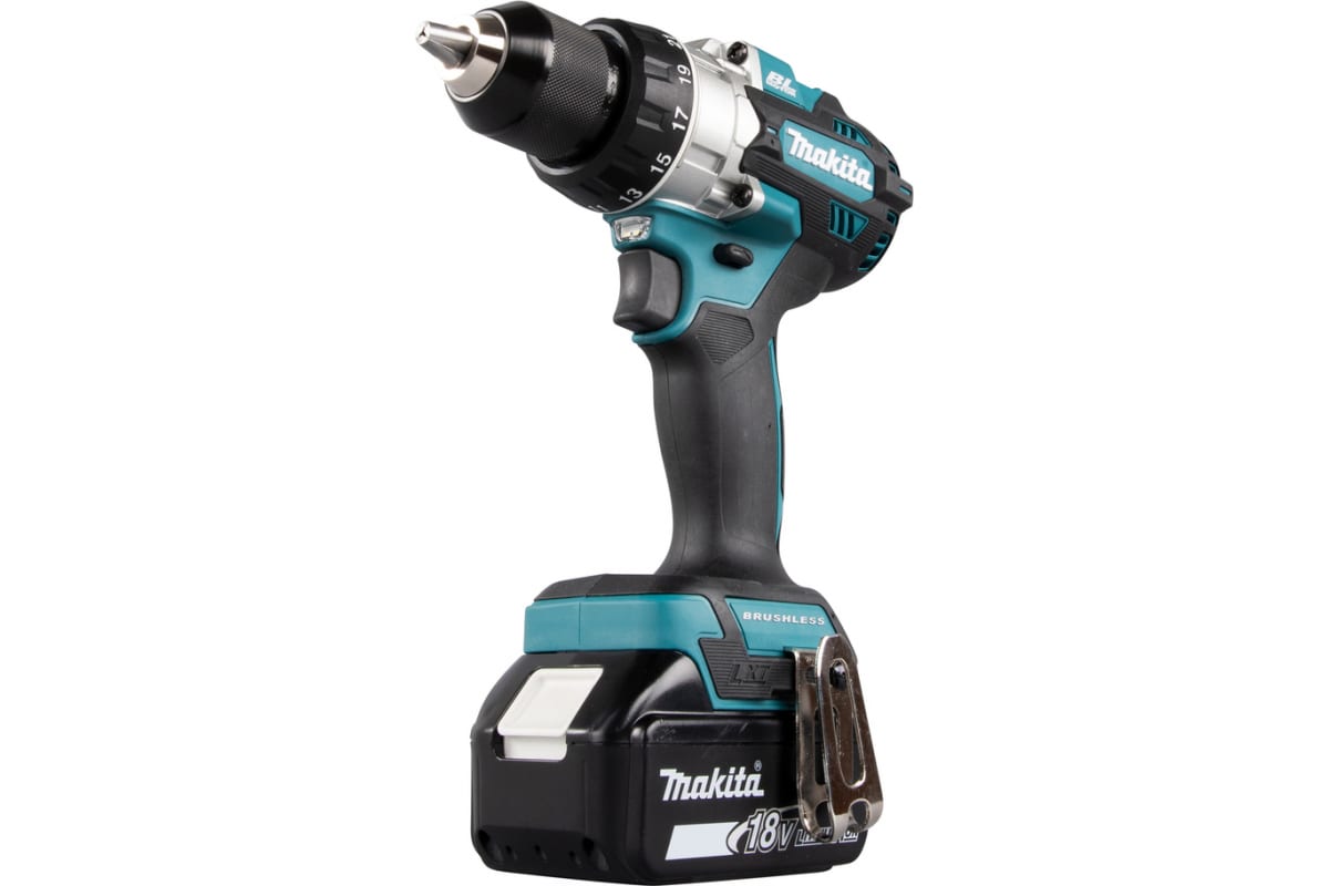 Аккумуляторная дрель-шуруповерт Makita LXT BL DDF486RT