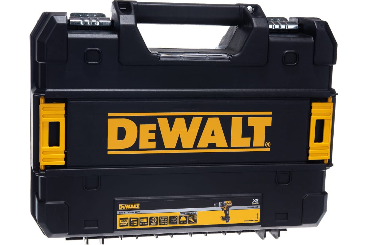 Ударная дрель-шуруповерт DeWalt DCD796NT