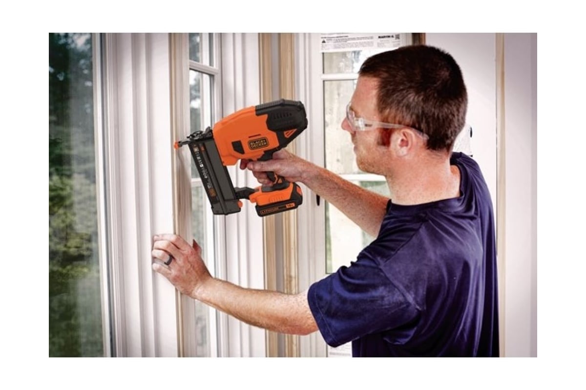 Нейлер Black&Decker 18В BCNG01D1-QW