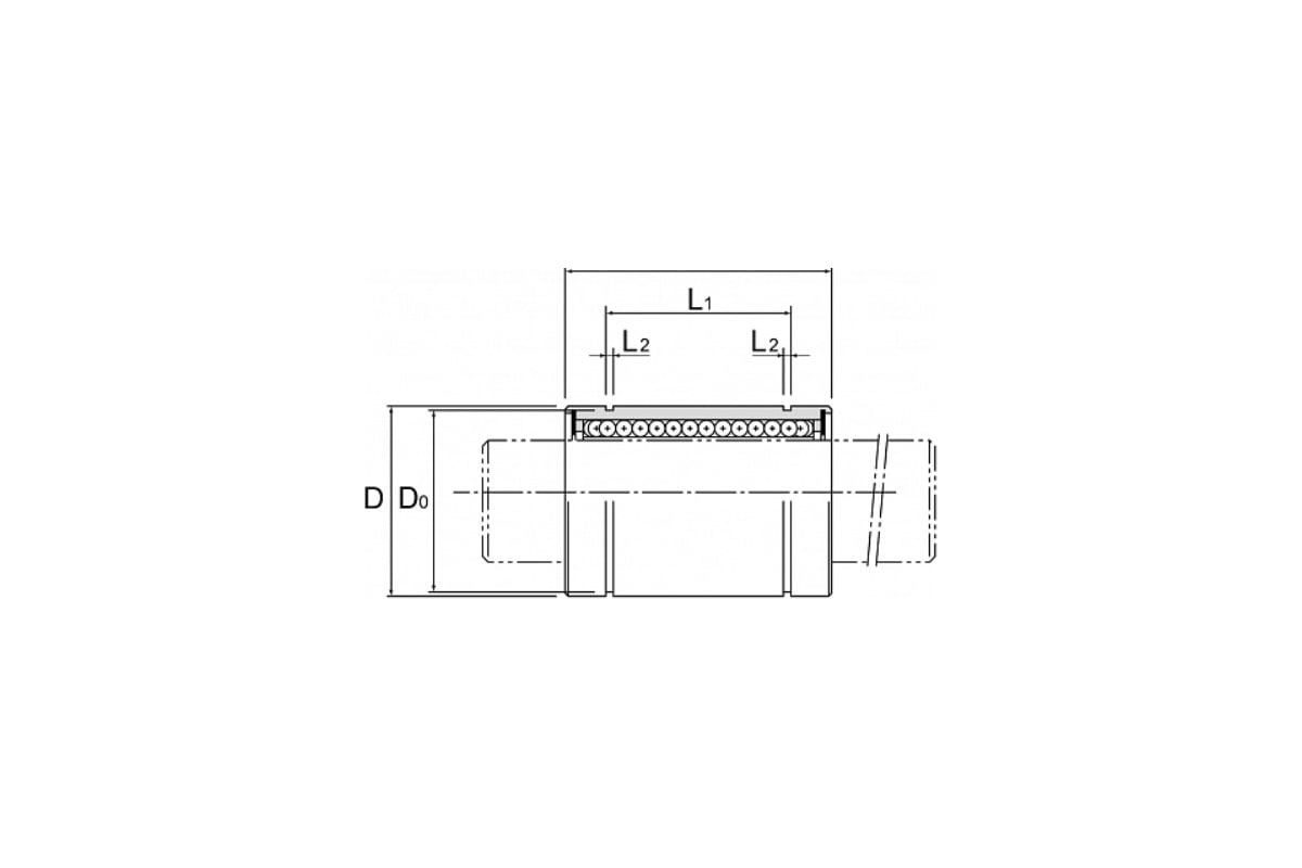 Линейный подшипник TECHNIX LM12UUTEСHNIX