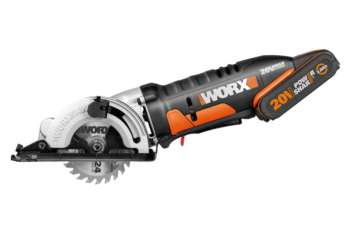 Дисковая аккумуляторная пила Worx SAW WX527