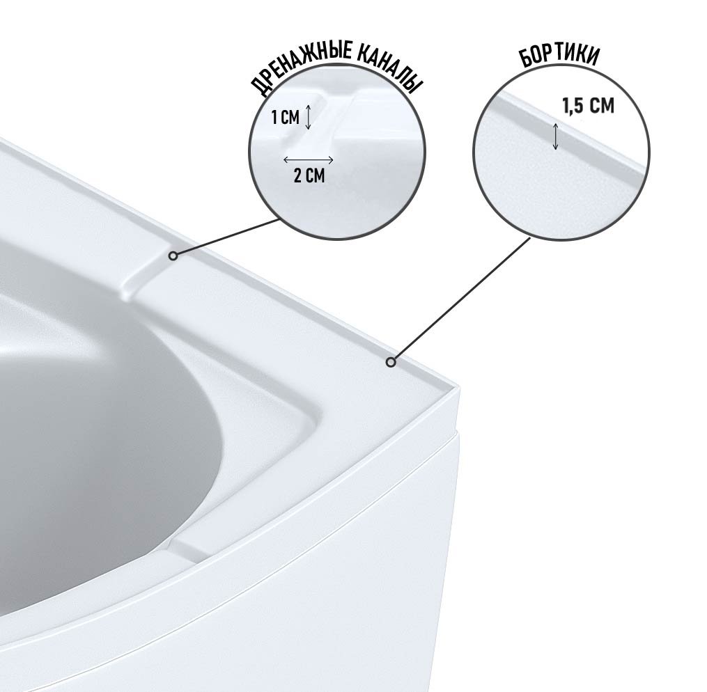 Душевая кабина Niagara Eco E90/26Q/TN/BK 90x90 стекло тонированное, без крыши и г/м