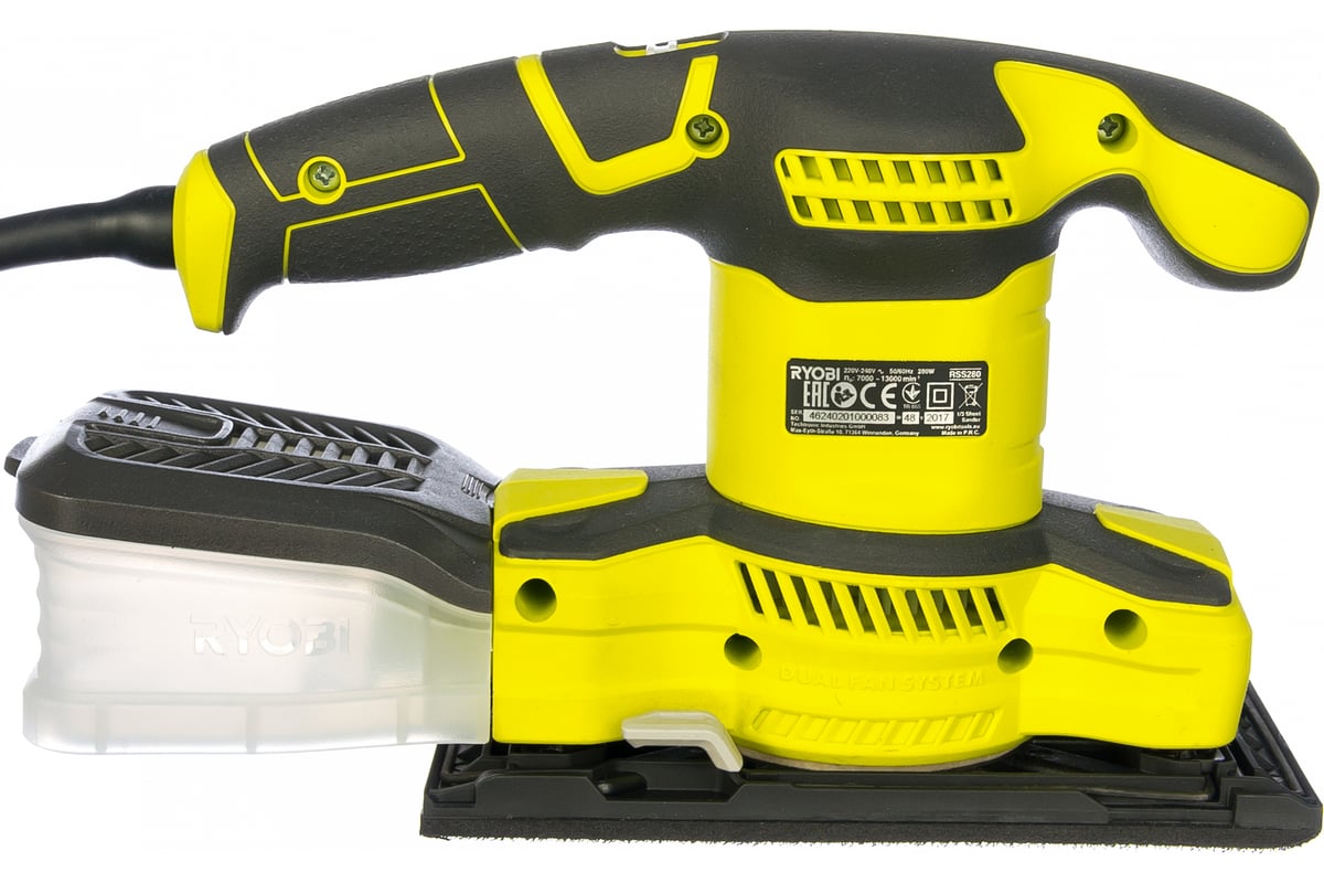 Виброшлифмашина Ryobi RSS280-S 5133003502