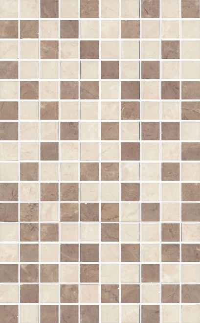 Декор Kerama Marazzi Мармион беж мозаичный 25х40 см, MM6267B