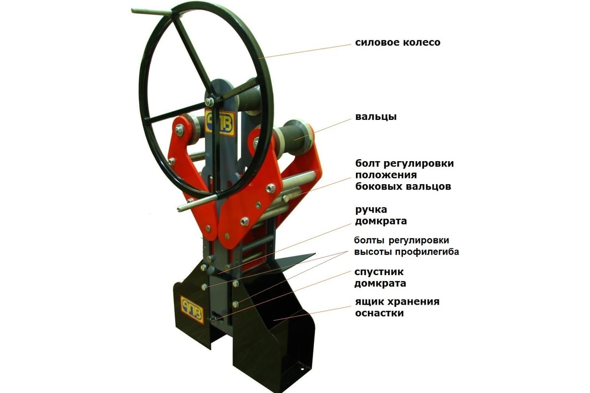 Профилегиб АПВ 9-П с комплектом вальцов 4687201721031