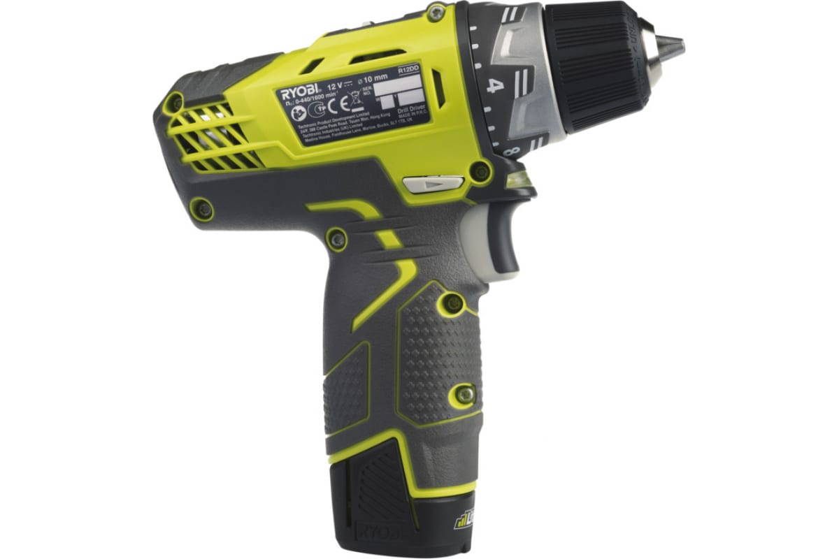 Дрель-шуруповерт Ryobi R12DDL13S 5133001800