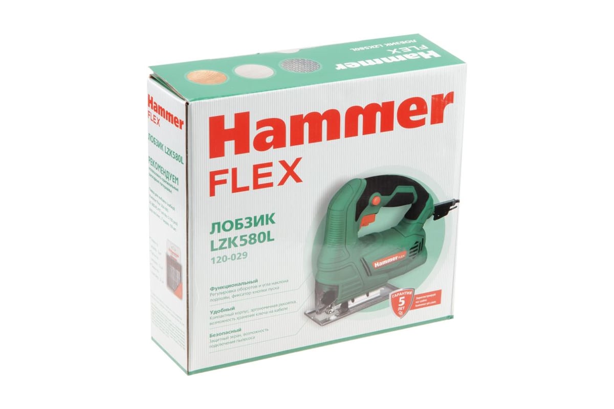 Лобзик Hammer Flex LZK580L 613571