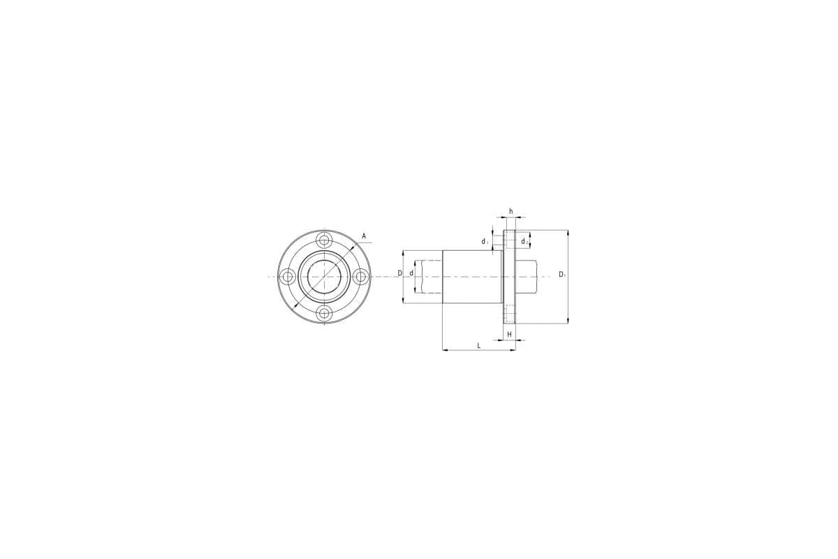 Линейный подшипник TECHNIX LMEK16-UU / KBK16PP LMEK16UUTECHNIX