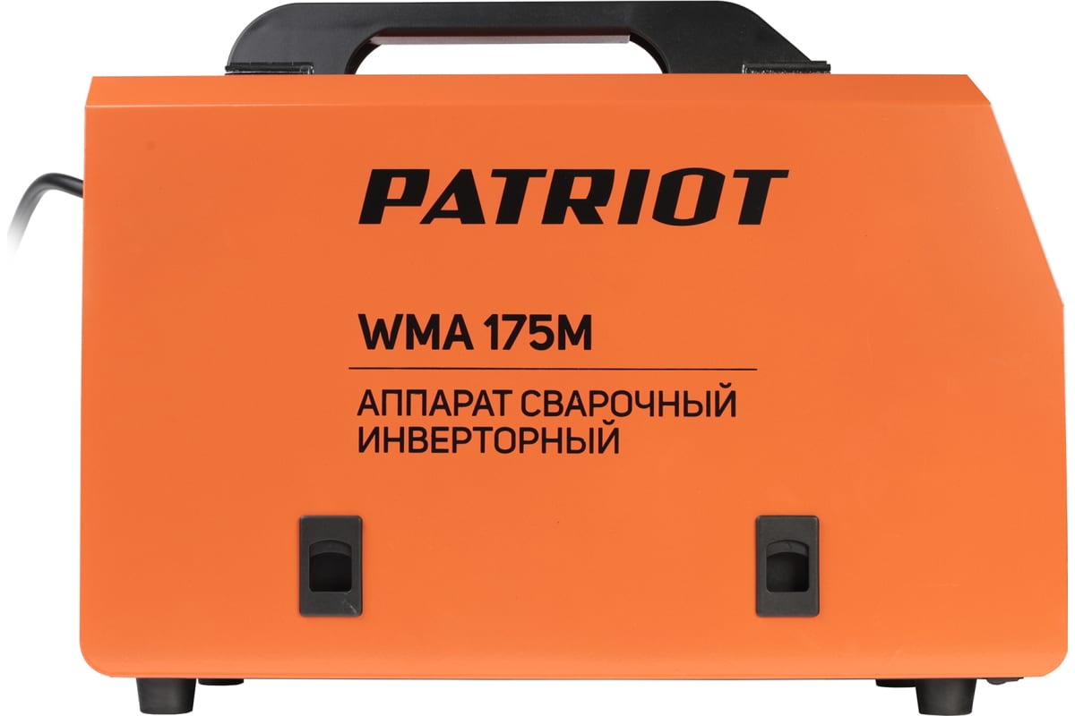 Сварочный инверторный полуавтомат Patriot WMA 175M MIG/MAG/MMA, полуавтоматическая сварка в среде 605302150