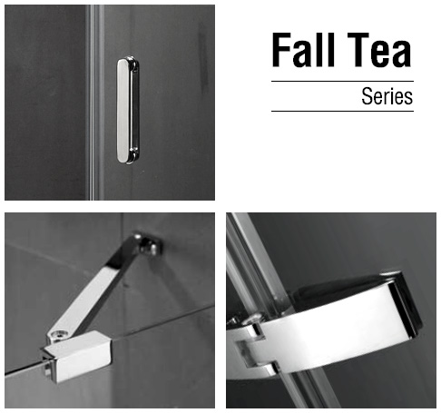 Душевой уголок Gemy Fall Tea S29076 R 90x90