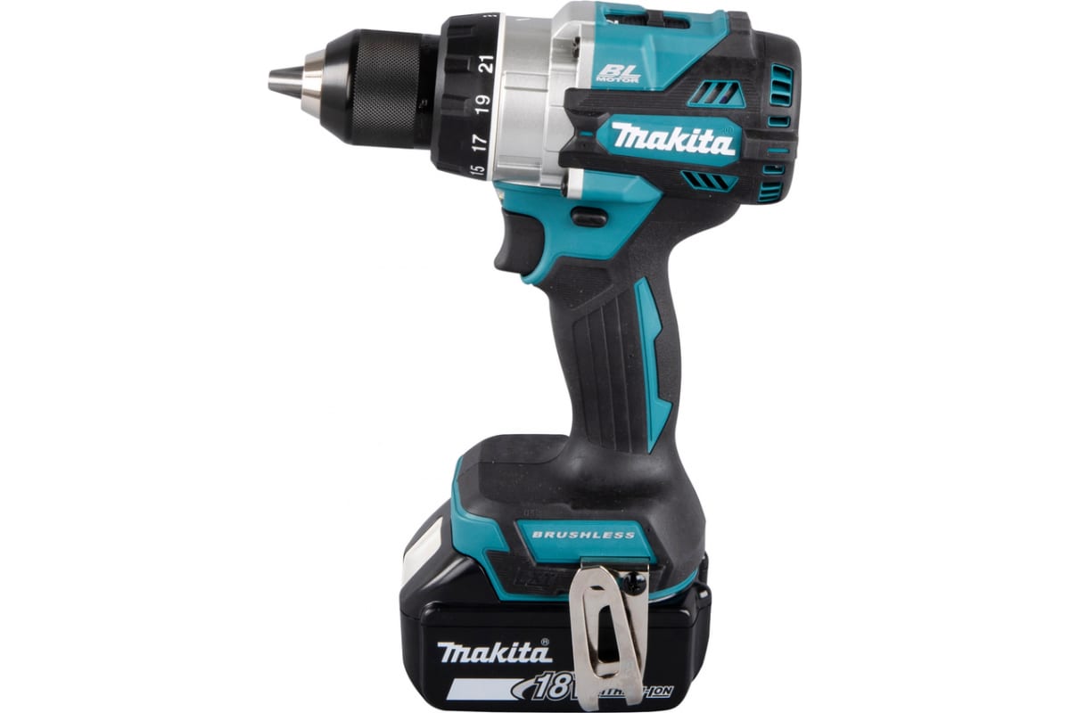 Аккумуляторная дрель-шуруповерт Makita LXT BL DDF486RT