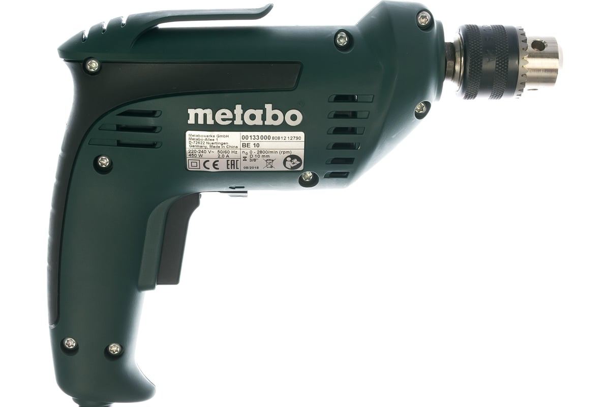 Дрель Metabo BE 10 600133000