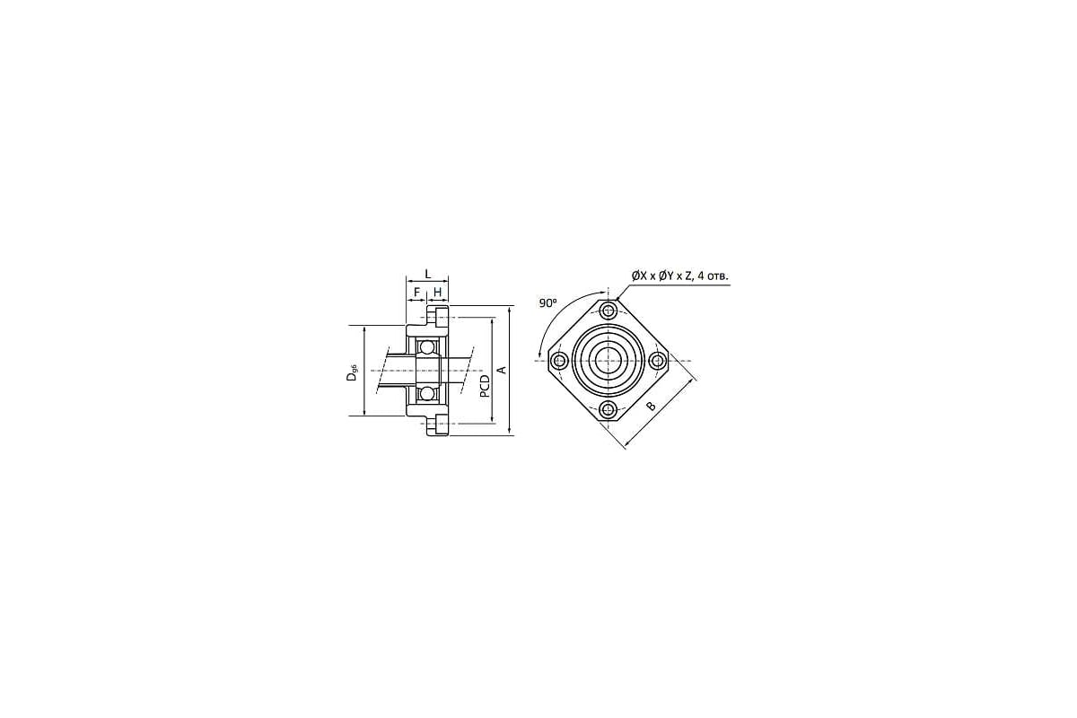 Опора TECHNIX ШВП FF15 FF15TECHNIX