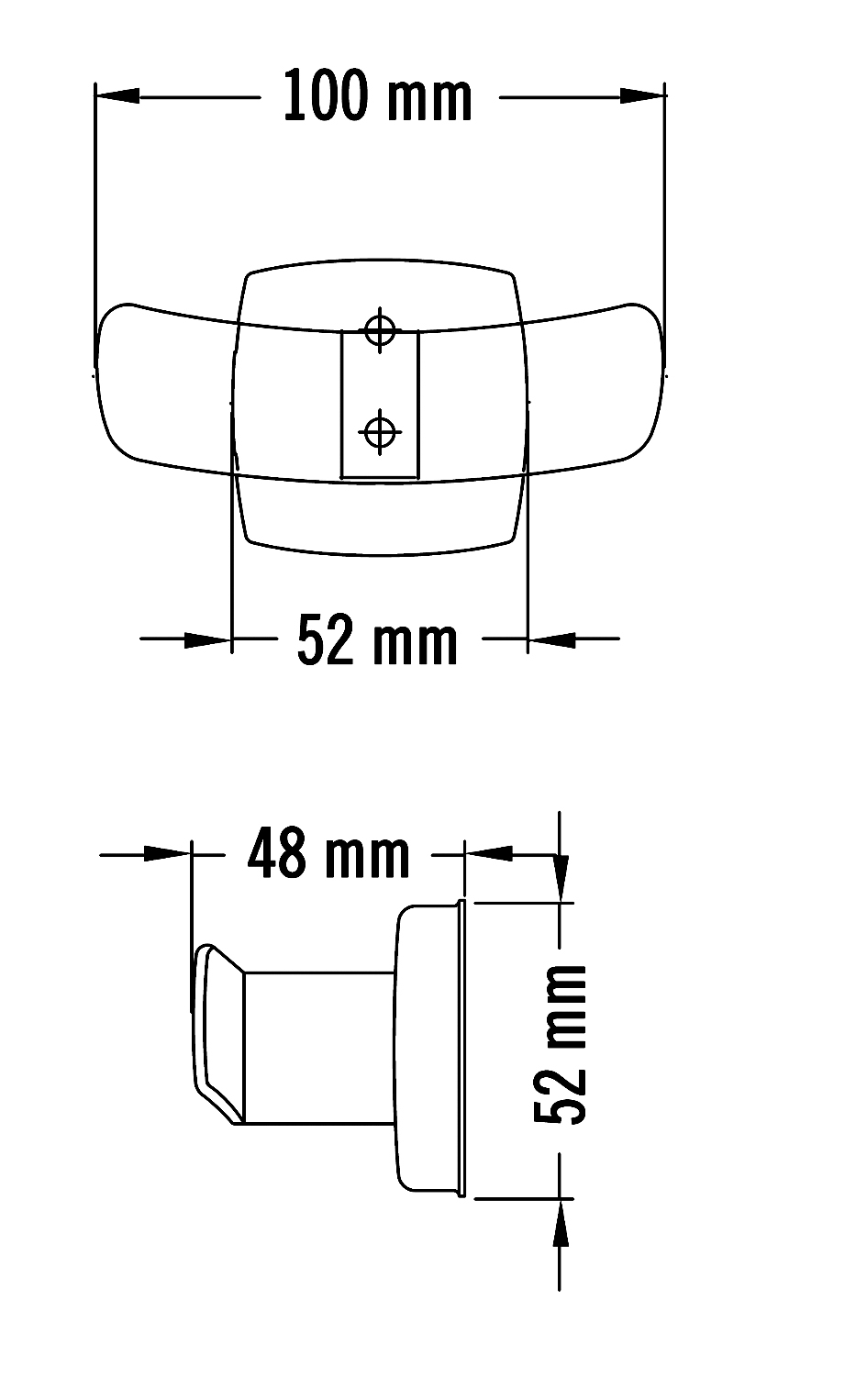 Крючок Mediclinics Medisteel AI0036CS хром матовый