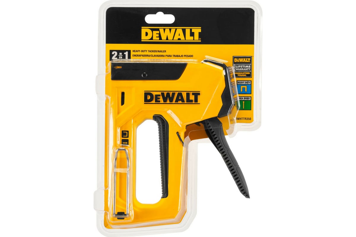 Степлер для скоб и гвоздей DeWalt DWHTTR350-0