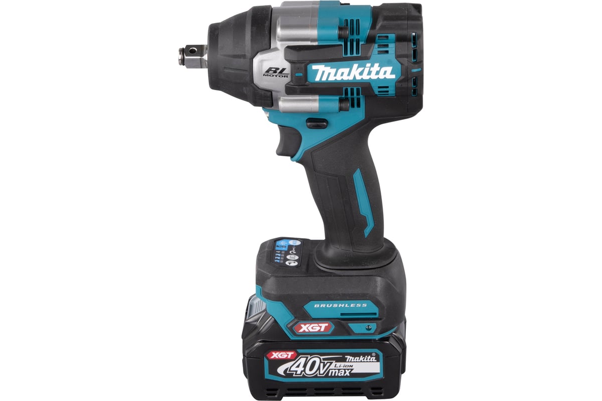 Аккумуляторный ударный гайковерт Makita XGT BL TW007GD201