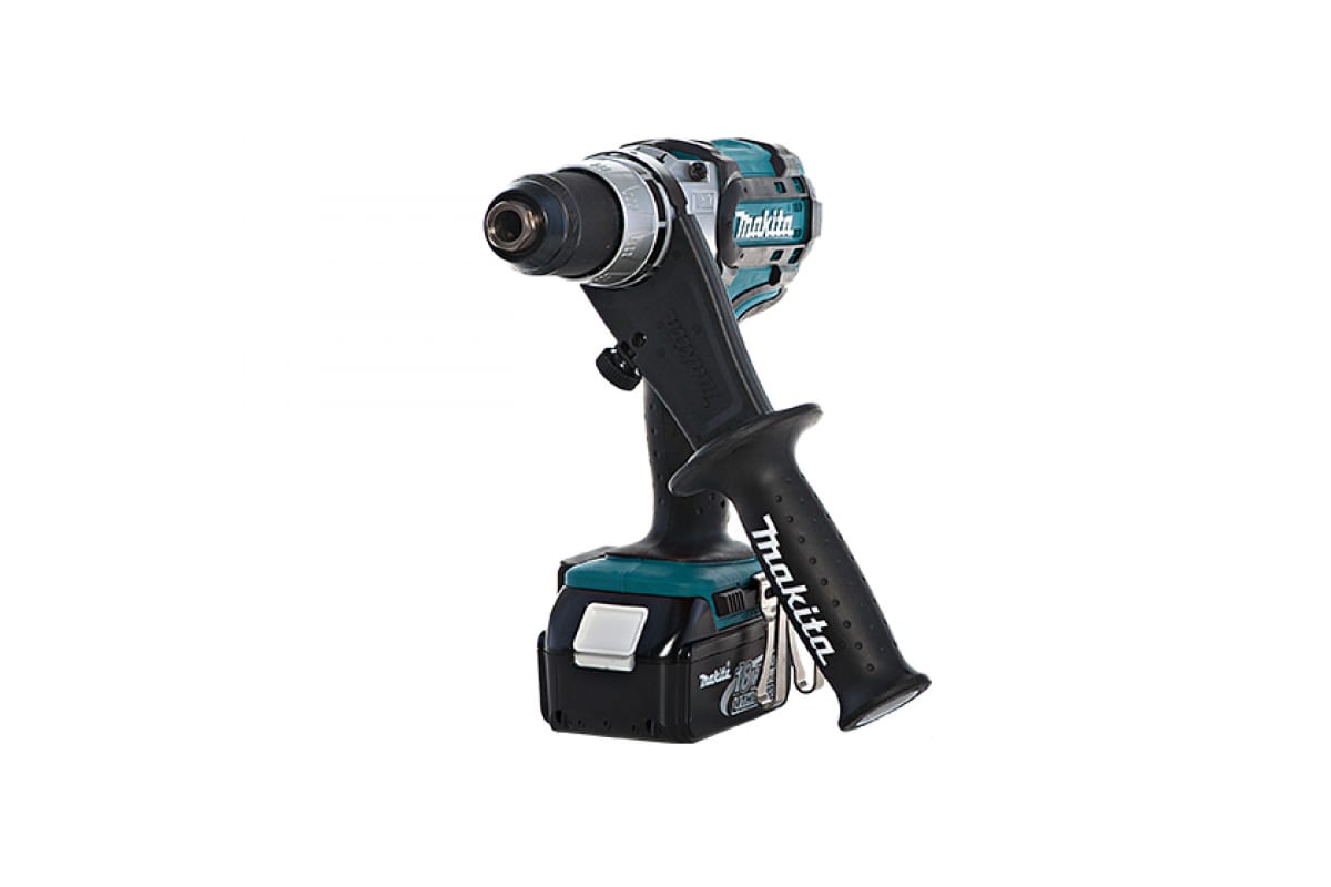 Аккумуляторная ударная дрель Makita BHP 454 RFE