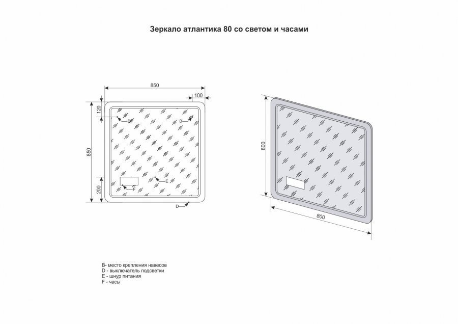 Мебель для ванной Style Line Даллас Люкс Plus 140 см R напольная, 2 ящика, белый глянец