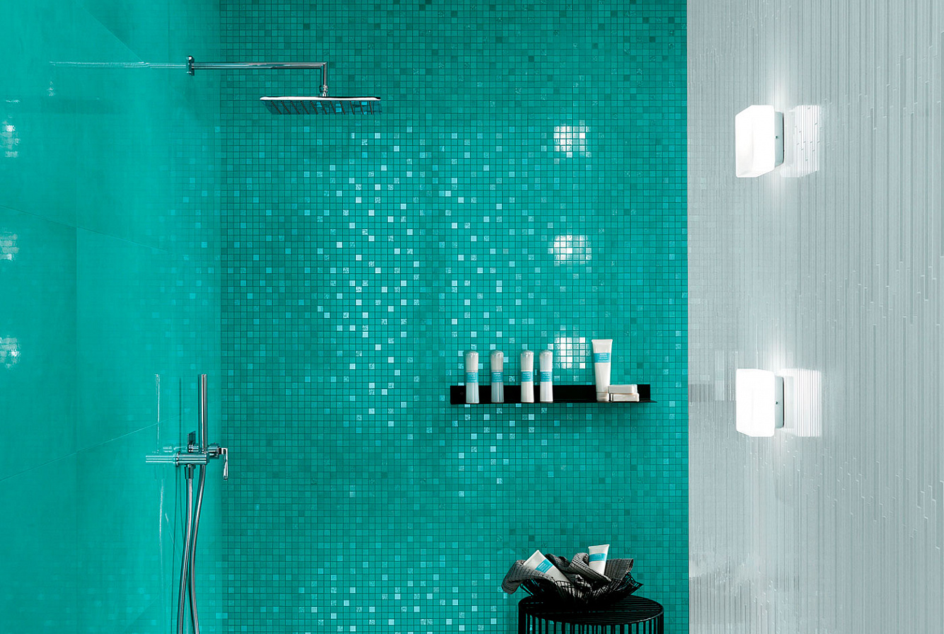 Мозаика Atlas Concorde Dwell Turquoise Mosaico Q 30,5x30,5 см, 9DQT