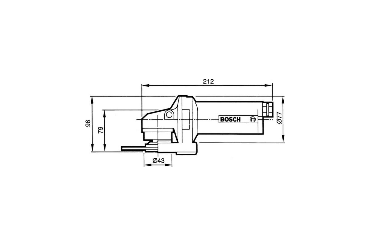 Пневматическая угловая шлифмашина Bosch 0.607.352.113