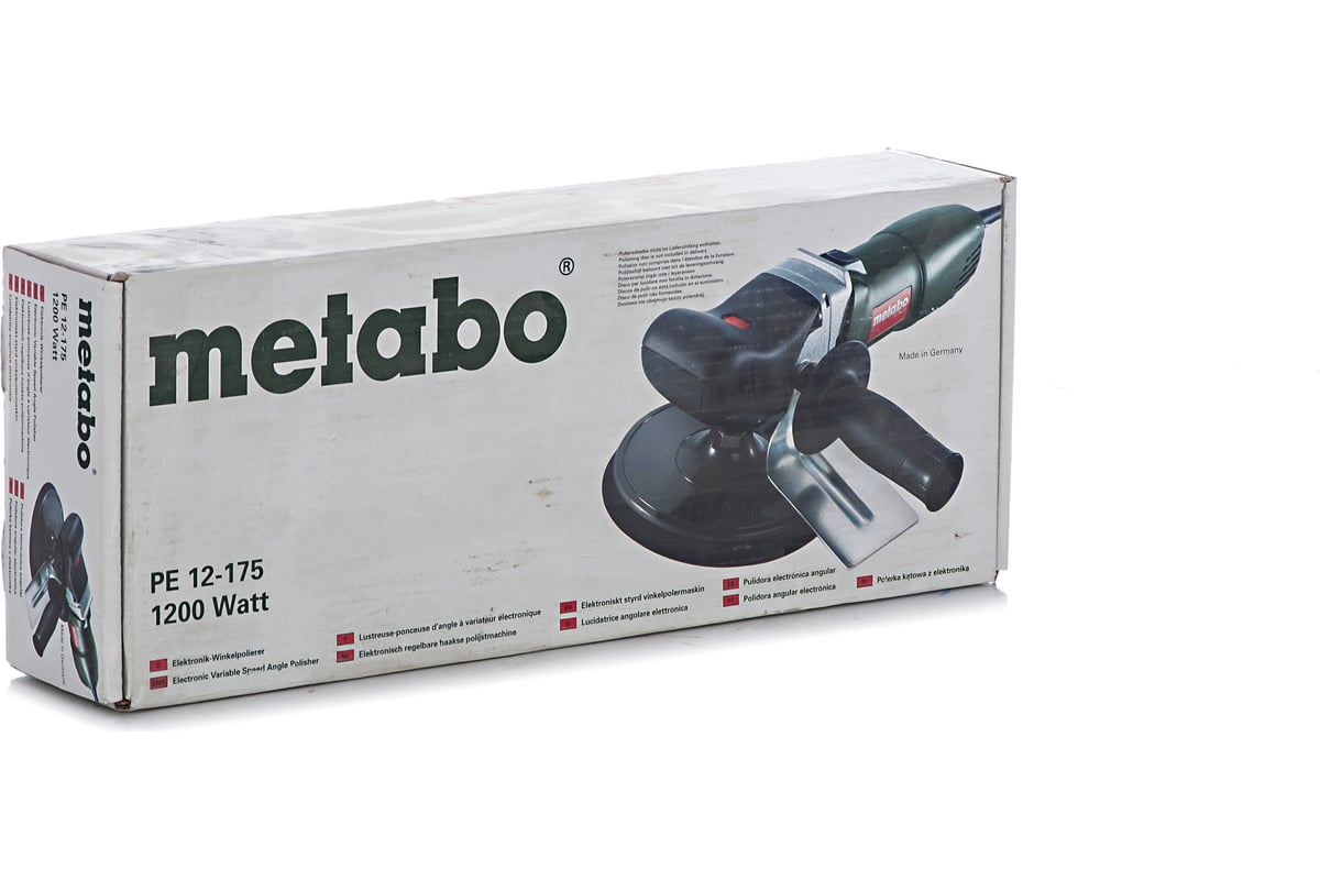 Полировальная шлифмашина Metabo PE 12-175 602175000