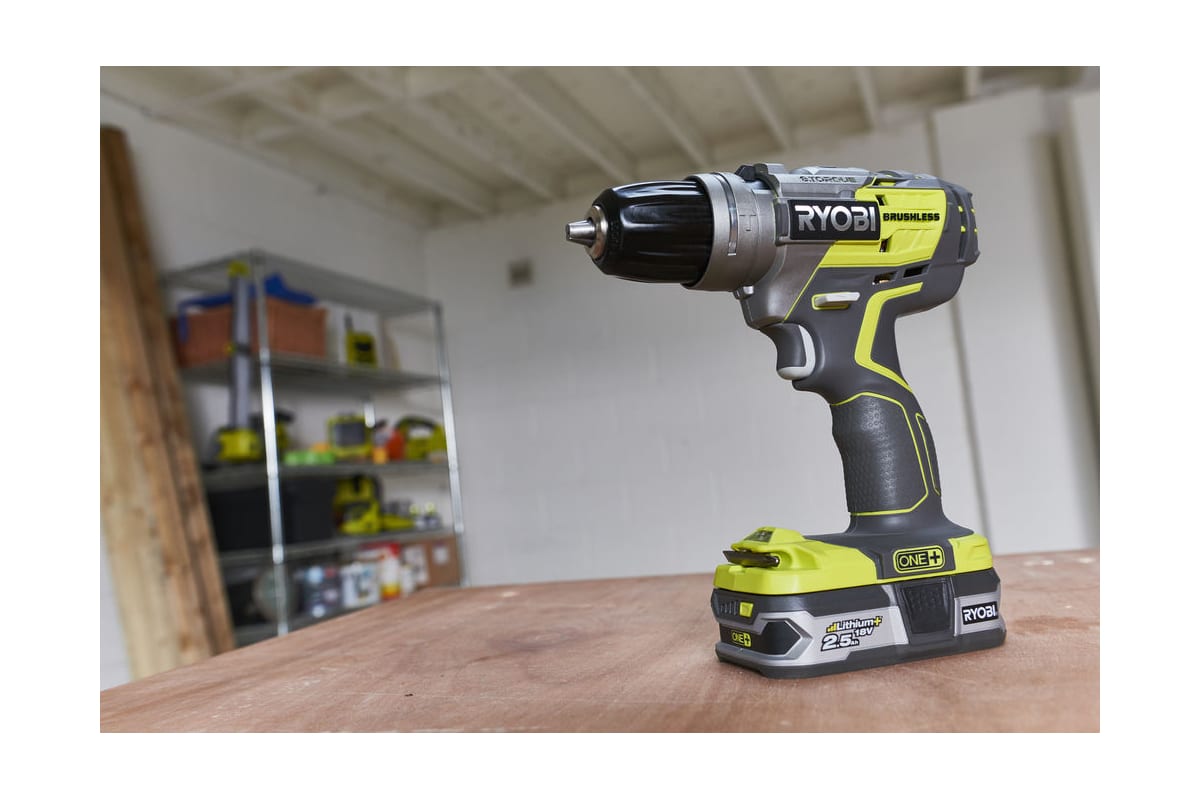 Бесщеточная дрель-шуруповерт Ryobi ONE+ R18DDBL-225B 5133003611