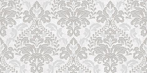 Декор Laparet Afina Damask серый 20х40 см, 04-01-1-08-03-06-456